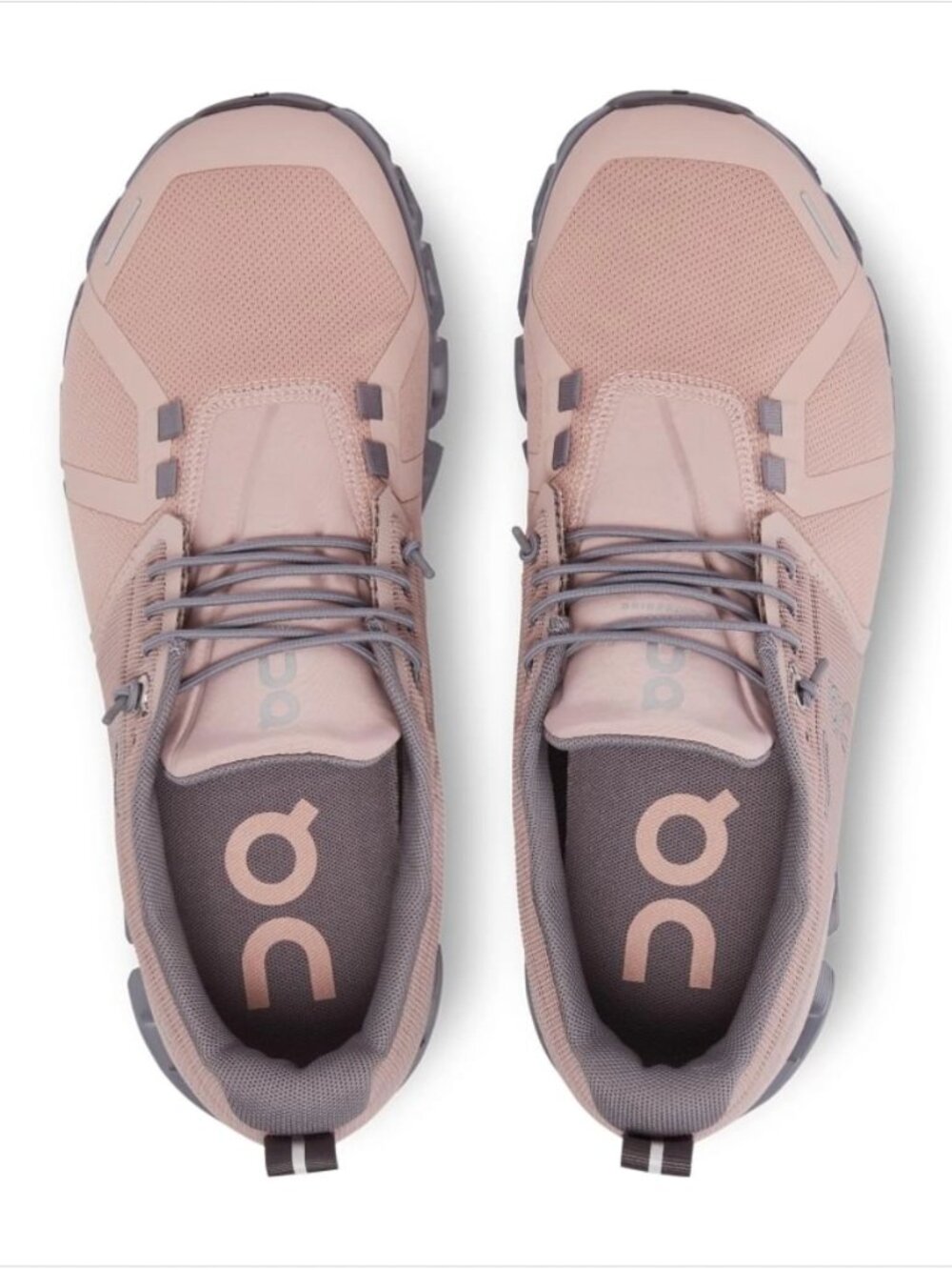 On Cloud 5 Waterproof Sneakers | Rose Fossil | Size 8.5 - Picture 3 of 9
